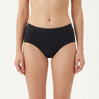 Culottes Hipster Femme en Coton Extensible, Taille Mi-Haute, Coupe Large, Respirantes, Douces, Vente en Gros, Logo Personnalisé, OEM en Vrac