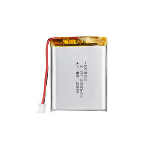 Lipoバッテリー804050 <span class=keywords><strong>3</strong></span>.7V充電式GPSトラッカー用7.4Whリチウムポリマーバッテリー084050 2000mAh - Product Image 4
