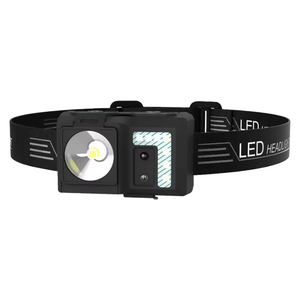 Linterna Frontal LED <span class=keywords><strong>de</strong></span> Emergencia Portátil <span class=keywords><strong>para</strong></span> Exteriores, Resistente al Agua, Recargable con Batería <span class=keywords><strong>de</strong></span> Litio-Ion, Ajustable, <span class=keywords><strong>para</strong></span> Camping, con Luz <span class=keywords><strong>de</strong></span> 240LM - Product Image 1