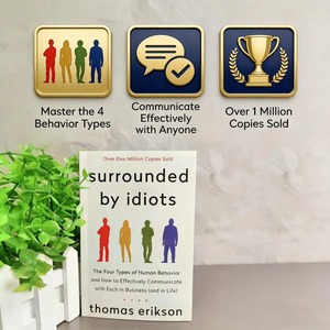 Rodeado de idiotas de Thomas Erikson, tipología de la personalidad humana, comunicación efectiva, libro de lectura - Product Image 3