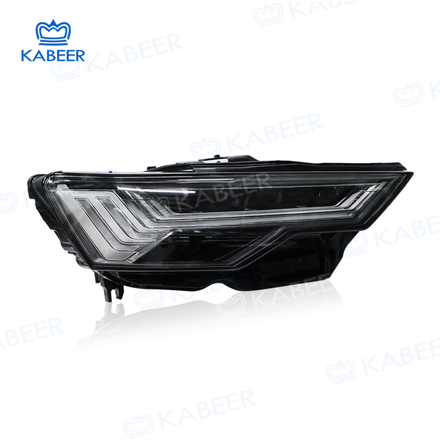 A6 Matrix Headlight  for Audi 2019 A6 C8 LED Headlight Car OE Light Kabeer A6 Headlamp