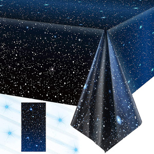 Younike Custom <b>Tablecloth</b> <b>Rectangle</b> Disposable Plastic Party Decoration Custom Pattern Size - Product Image 3