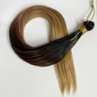 Extensions de cheveux lisses en fibre haute température de 24 pouces, 150g, pour queue de cheval douce, tressage ultra-lisse, résistantes à la chaleur