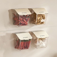 Boîte de rangement moderne en plastique PP pour cuisine, empilable, vente en gros
