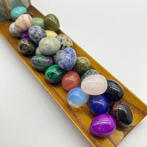 Mini huevos <span class=keywords><strong>de</strong></span> cristal en forma <span class=keywords><strong>de</strong></span> Chul <span class=keywords><strong>de</strong></span> 20 mm, Pascua, ágata, <span class=keywords><strong>jade</strong></span> y mineral <span class=keywords><strong>de</strong></span> ave - Product Image 2
