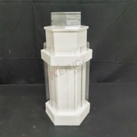 Nouvelle vitrine de fumée acrylique LED vitrine de stylo à cigarettes pour support électronique de comptoir de magasin de tabac