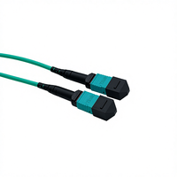 Kabel Patch FIBER MPO-F ke MPO-F 5M 12 Core LSZH OM4 50/125 - Tipe B