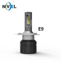 Feu avant de voiture personnalisé turbo, led h7 h4 h3 h1 h8 rgb 9005 9006 h4 h11 h7 5000k 6000k