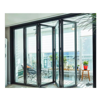 Ventana Plegable Vertical de Aluminio con Rejilla de Seguridad Integrada de Acero Inoxidable para Control de Insectos en Residencias Tropicales