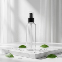 Bouteilles pulvérisatrices en plastique PET transparent en gros, 10ml-100ml, flacons vides avec pompe, scellés, imprimés, marque Guokun pour shampoing