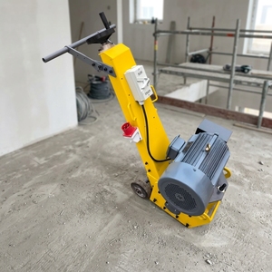 Fraiseuse à béton anti-poussière de norme internationale, utilisée pour le décapage des revêtements époxy, corps compact, machine de fraisage à faible consommation d'effort - Product Image 1