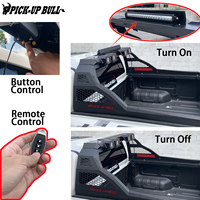 Barra Antivuelco 4WD con Foco Eléctrico de Techo para Camionetas Hilux Vigo Revo Navara Dmax Ranger Np300 Barra Antivuelco Universal de Acero