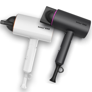 Sèche-cheveux Minge 1800W à ions négatifs, moteur DC, pliable, pour hôtel et salon - Product Image 2