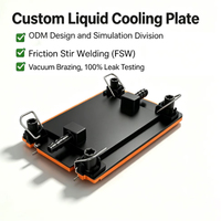 Plaque de refroidissement liquide pour GPU en cuivre et acier inoxydable OEM ODM RTX4090 5090 A100 pour serveur