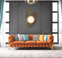 Französisches Rokoko Cremeweiß Retro Luxus-Liebessofa Königliche Möbel Sektionales Couch-Sofa-Set
