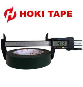 Hoki เทปโฟม1MIC สองชั้นขนาด24มม. X 6หลาสีเขียวสำหรับทาสียึดพื้นผิวที่ไม่เรียบสกรูทำเล็บ - Product Image 5