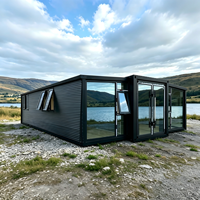 Maison modulaire pliable de haute qualité, 2, 3 ou 4 chambres, maisons préfabriquées en conteneurs, conteneurs extensibles de 20 pieds et 40 pieds