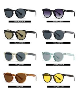 Moda <span class=keywords><strong>Mi</strong></span> Nail Round Rivets Shades Hd Driving Ladies Eyewear Tortoiseshell Frame Yellow Sun Gafas Oculos De <span class=keywords><strong>Sol</strong></span> - Product Image 3