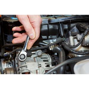 VIGOR Jeu de clés mixtes à cliquet ∙ court ∙ V2821 ∙ Profil à 6 pans extérieurs, Profil à 12 pans extérieurs ∙ 12 pièces ∙ 8-19 - Product Image 2