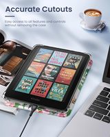 Casing Belakang Transparan TPU Fleksibel Ultra Jernih MoKo All-New 7 inci untuk Kindle Paperwhite Generasi ke-12 2024