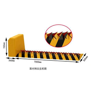 Obstacle hydraulique non enterré de tueur de pneu unidirectionnel électronique automatique pour le produit pneumatique de tourniquet de clou de sécurité routière - Product Image 3