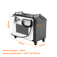 Expédition rapide, machine de nettoyage au laser pulsé 1000W pour matériaux, nettoyeur laser haute puissance, haute productivité