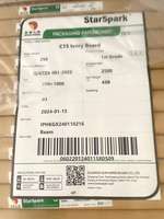 190g-400g Asia Symbol Coated Single Side Duplex Board Moisture Proof Logistics Packaging Paper Wood Pulp 92-94 Brightness