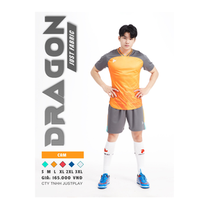 Maillots de football unisexes Just Play Dragon II, couleurs personnalisées, logo personnalisé, impression par transfert thermique, tissu écologique, prix d'usine - Product Image 1