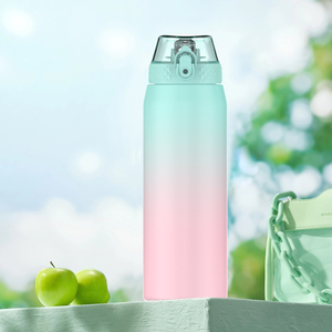 Stainless Steel Hot And Cool 750ml Water <b>Bottle</b> Sport Thermal Insulated Water <b>Bottle</b> - Product Image 1