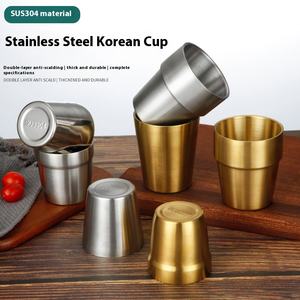 Tazze Moderne Ecologiche in Acciaio Inox 304 con Coperchio, Grandi 1000ml, Doppio Strato Rinforzato per Vino e <span class=keywords><strong>Birra</strong></span> - Product Image 2