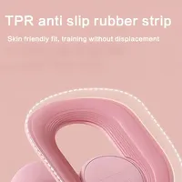 Appareil d'entraînement des cuisses antidérapant, rotatif à 360°, réglable, pour renforcer les articulations de la hanche, portable et confortable à saisir