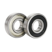 Roulement à billes à gorge profonde 6200-6206 C3 en acier chromé pour applications moto et restauration