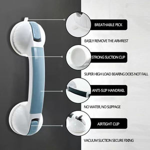 Toilette bagno maniglioni <span class=keywords><strong>per</strong></span> disabili <span class=keywords><strong>ventosa</strong></span> ausili <span class=keywords><strong>per</strong></span> <span class=keywords><strong>doccia</strong></span> <span class=keywords><strong>maniglia</strong></span> <span class=keywords><strong>per</strong></span> barra di sostegno supporto antiscivolo - Product Image 4