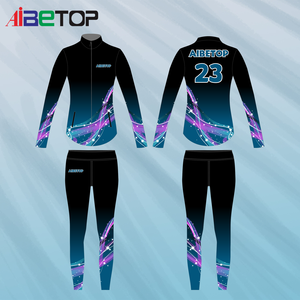 La mejor flexibilidad de Cheer Warm up Costume Cheer Chaquetas y pantalones Leggings cómodos para venta al por mayor - Product Image 4