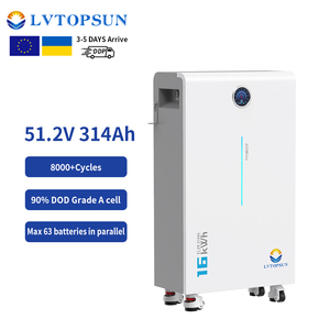 Paquete de Baterías de Litio LiFePO4 LVTOPSUN 51.2V 314Ah con Garantía de 10 Años y 8000 Ciclos para Almacenamiento Solar |   Fabricante de Sistemas de Almacenamiento de Energía (BESS) de Primera Categoría - Product Image 6