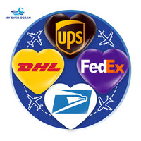 Tasas de costo estimadas de Ever Ocean Entrega rápida Ddp Last Mile Cargo Air Express Courier Agente de envío de China a EE. UU. Canadá