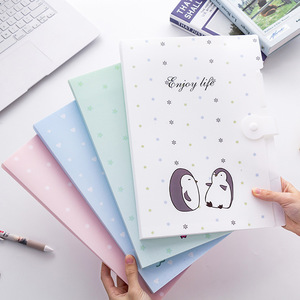 Aangepaste Pvc-Bestandsmap Omhullen Waterdichte Kantoorknop Archiveringsproducten Fabrieksgeprijsde Documenten Organizer - Product Image 2