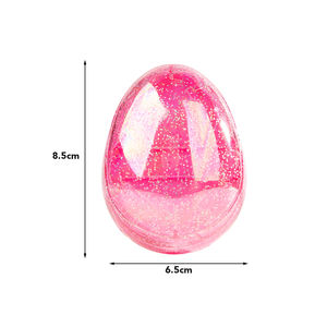 <span class=keywords><strong>Cepillo</strong></span> Desenredante para Niños, Portátil, para Cabello Mojado y Seco, Sin Enredos, Masaje de Cuero Cabelludo, Forma de Huevo, con Brillantina - Product Image 3