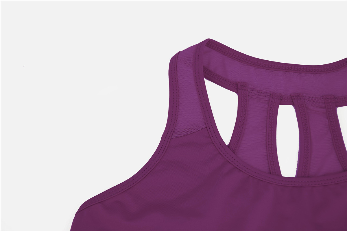 2022 Sexy hot sale work out shirt yoga shirt custom logo solid color