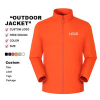 Logo personnalisé automne léger coupe-vent mince veste hommes randonnée en plein air respirant veste Parker hiver vêtements de sport en plein air