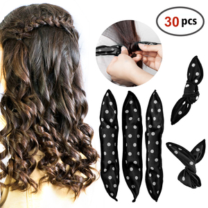 1pc Hair Curlers Soft Hair Bands DIY Waves Hair <strong>Rollers</strong> Heatless <strong>Curls</strong> Overnight Flexible Hairstyles Tools - Product Image 2