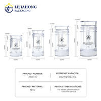 Tube en PETG OEM couleur macaron, transparent et solide, pour parfum solide, crème solaire, emballage vide – Fournisseur