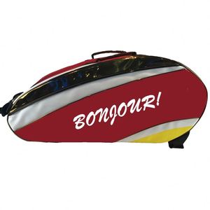 Sac de sport populaire pour squash et tennis, fabriqué en usine BSCI, avec compartiment pour chaussures - Product Image 2
