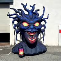 Modèle gonflable publicitaire personnalisé de 10 pieds, Arbre démoniaque effrayant, Arbre maléfique, Monstre, pour la décoration de maison hantée, Halloween et fêtes