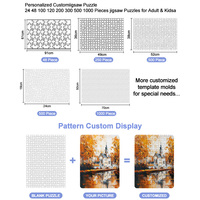Échantillon gratuit de puzzle miniature personnalisé en tube de texte, puzzle de sublimation, puzzle de poche, jeux de puzzle de loisirs pour adultes, jeux de voyage pour enfants