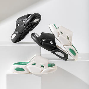 Fabbrica Custom due tono Memory Foam uomo morbido scivolo di <span class=keywords><strong>gomma</strong></span> Eva casa all'ingrosso a buon mercato definire Sport pantofola - Product Image 3