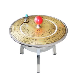 Qinghua 28003, Instrument astronomique et géographique de science populaire, Orbiteur Soleil-Terre-Lune, Trisphère de type soucoupe volante - Product Image 4