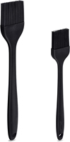 Ensemble de Pinceau à Pâtisserie en Silicone Personnalisé Résistant à la Chaleur, Huile de Cuisson de Cuisine, Brosse de Barbecue, Ustensiles pour la Cuisson et la Pâtisserie