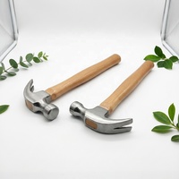 Marteau à griffes en acier à haute teneur en carbone forgé à froid de 8 oz, 16 oz, 20 oz, magnétique, antirouille, résistant aux chocs, outil à main pour charpentier