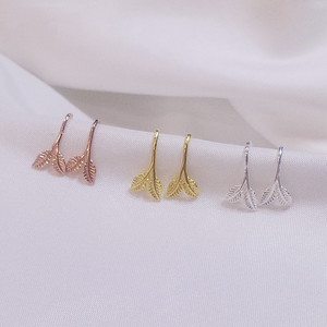 Pendientes de Moda Li Lusha, Oro Rosa, Aleación de Zinc, Joyería Moderna para Mujer - Product Image 6